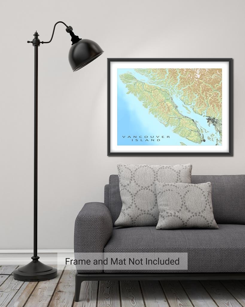 Mapu vancouver island stenu