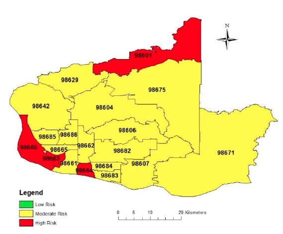 british columbia, medzimestskú predvoĺbu mapu