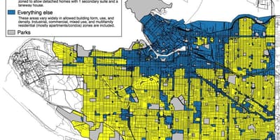 Zóna mapu vancouver