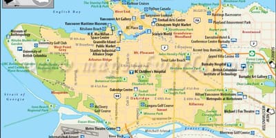 Mapu vancouver body záujmu