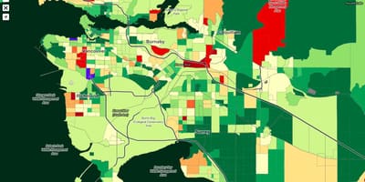 Mapu vancouver demografické údaje