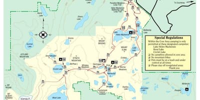 Mapu vancouver island provinčných parky