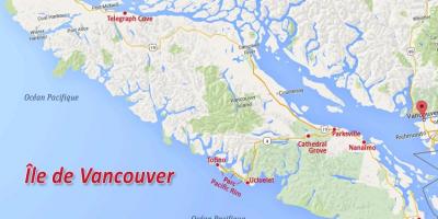 Mapu vancouver island zlata pohľadávky 